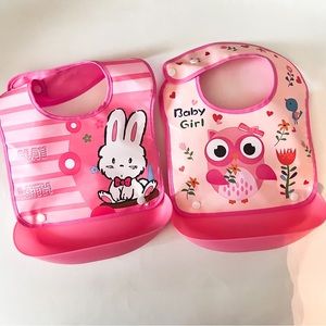 Shein Baby Plastic Bibs